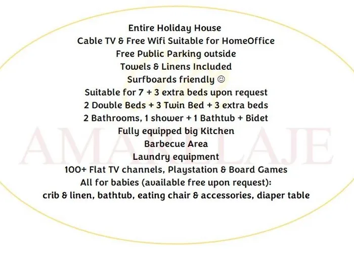 Amarelaje Holiday home